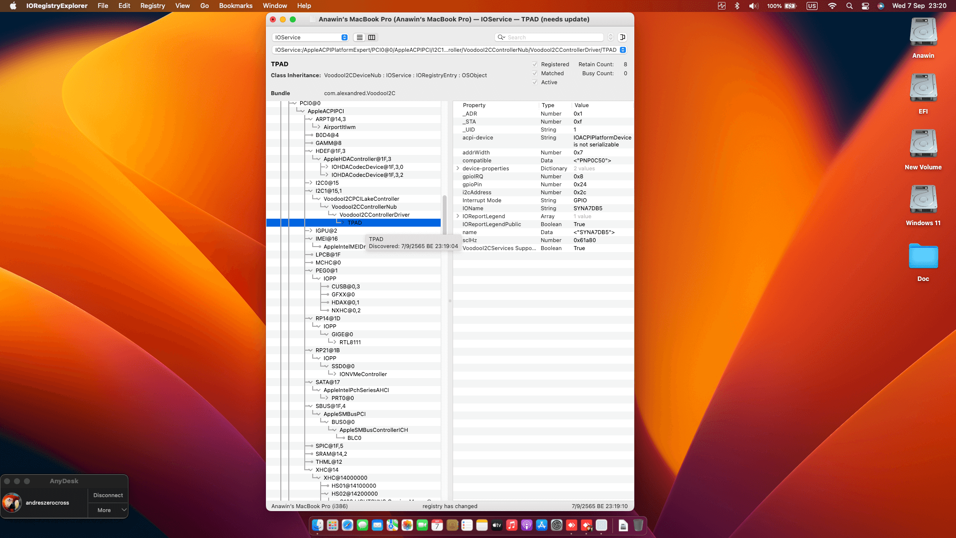 Acer Nitro 5 AN515 55 517N 2nd [CometLake   Intel UHD 630 + I2C]   OpenCore 9